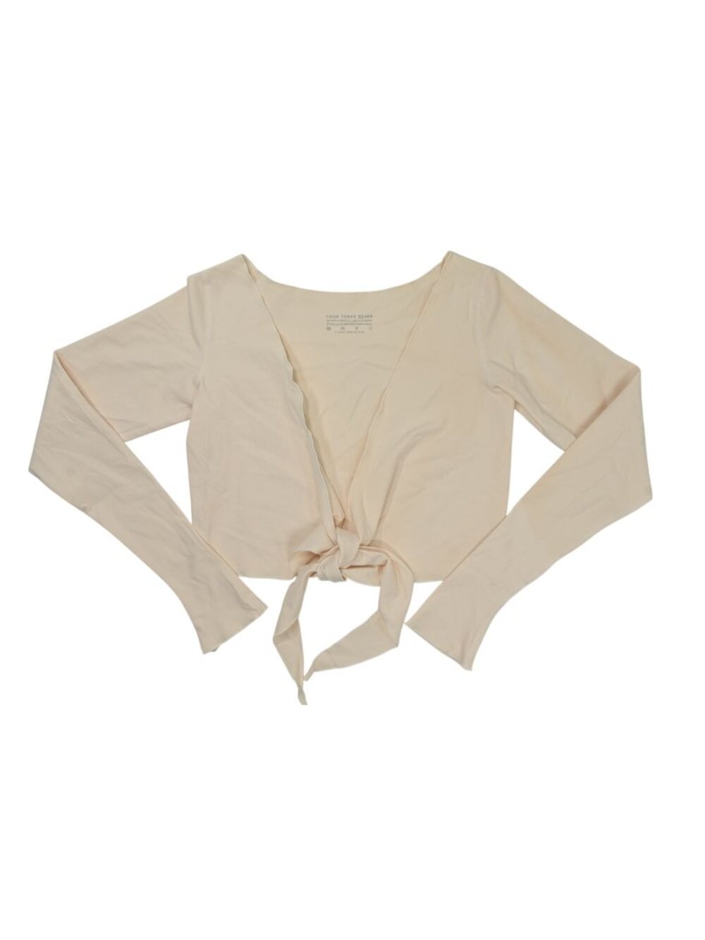 437 The Wrap Top in Cream